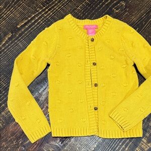 Isaac Mizrahi Mustard Knit Sweater- Size small (5/6)